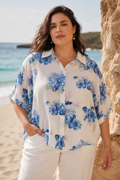 Immagine di PLUS SIZE SUMMER FRESH SHIRT